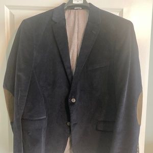 Saddlebred Corduroy Sport Coat blue size 48R